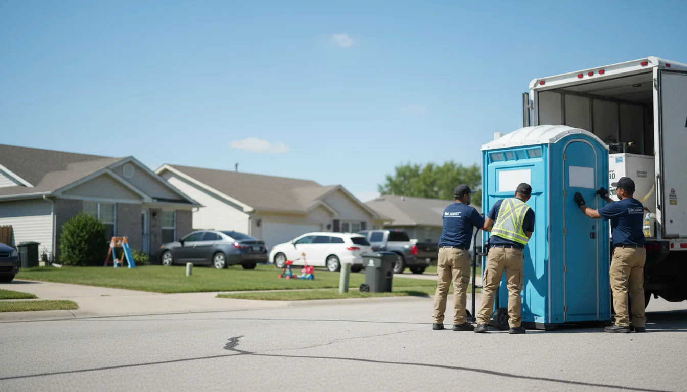 Standard Porta Potty Rentals in Simpson, IL near me